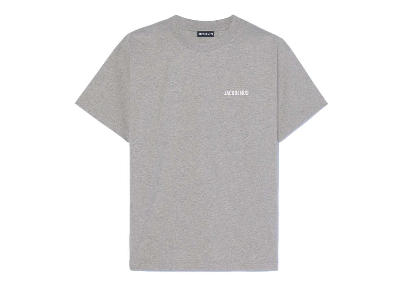 Тениска Jacquemus Le T-shirt Logo Сиво | 216JS207-2480 950, 0