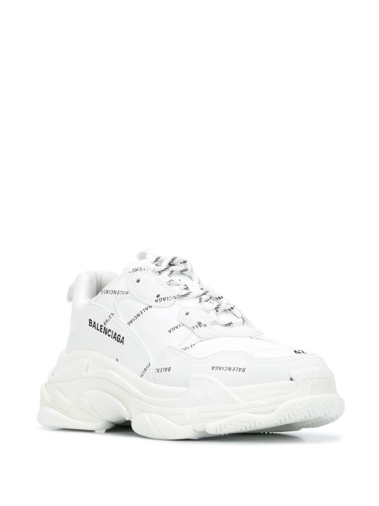 Кецове и обувки Balenciaga Triple S Sneaker Бяло | 536737W2FA19010, 1