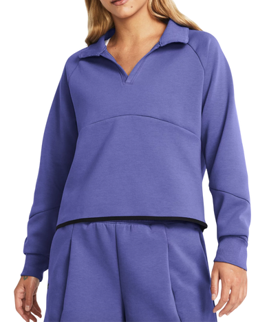 Суитчър Under Armour Unstoppable Fleece Rugby Cropped Pullover Лилаво | 1382746-561, 0