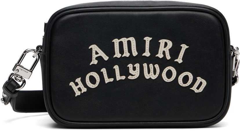 Чанта през рамо AMIRI AMIRI Hollywood Camera Bag Черно | AMBGCM1028