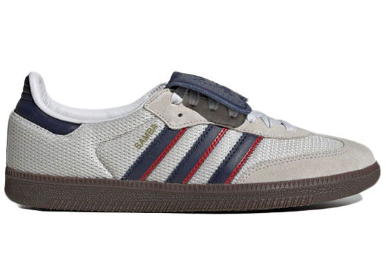 Кецове и обувки adidas Originals Samba LT Crystal White Dark Blue Сиво | IE9169, 0