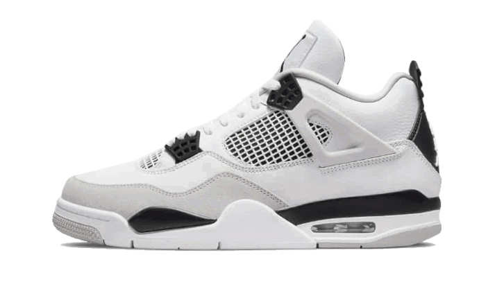 Кецове и обувки Jordan Air Jordan 4 "Military Black" GS Бяло | 408452-111, 0