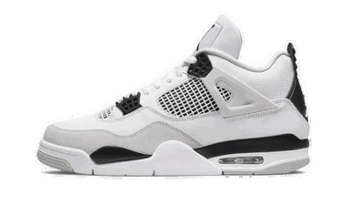 Кецове и обувки Jordan Air Jordan 4 "Military Black" GS Бяло | 408452-111, 0