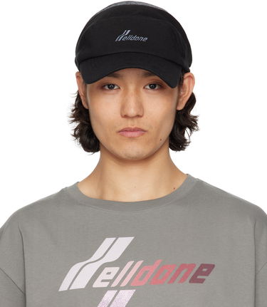 Шапка с козирка We11done We11done Jersey Scarf Cap Черно | WD-AH1-25-433-U-BK, 0