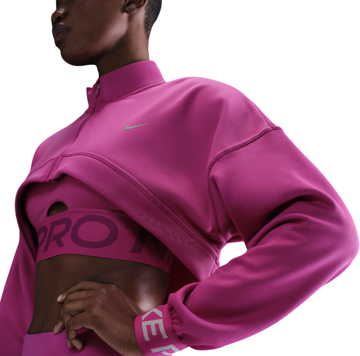 Суитчър Nike Fleece Top Розово | fv8097-518, 1