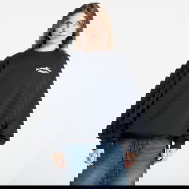 Суитчър New Balance Sweatshirt Linear Heritage Fleece Crew Черно | WT53516BK, 0