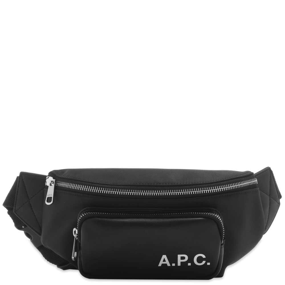 Чанта за кръста A.P.C. Logo Waist Bag Черно | PAADY-H62167-LZZ, 0