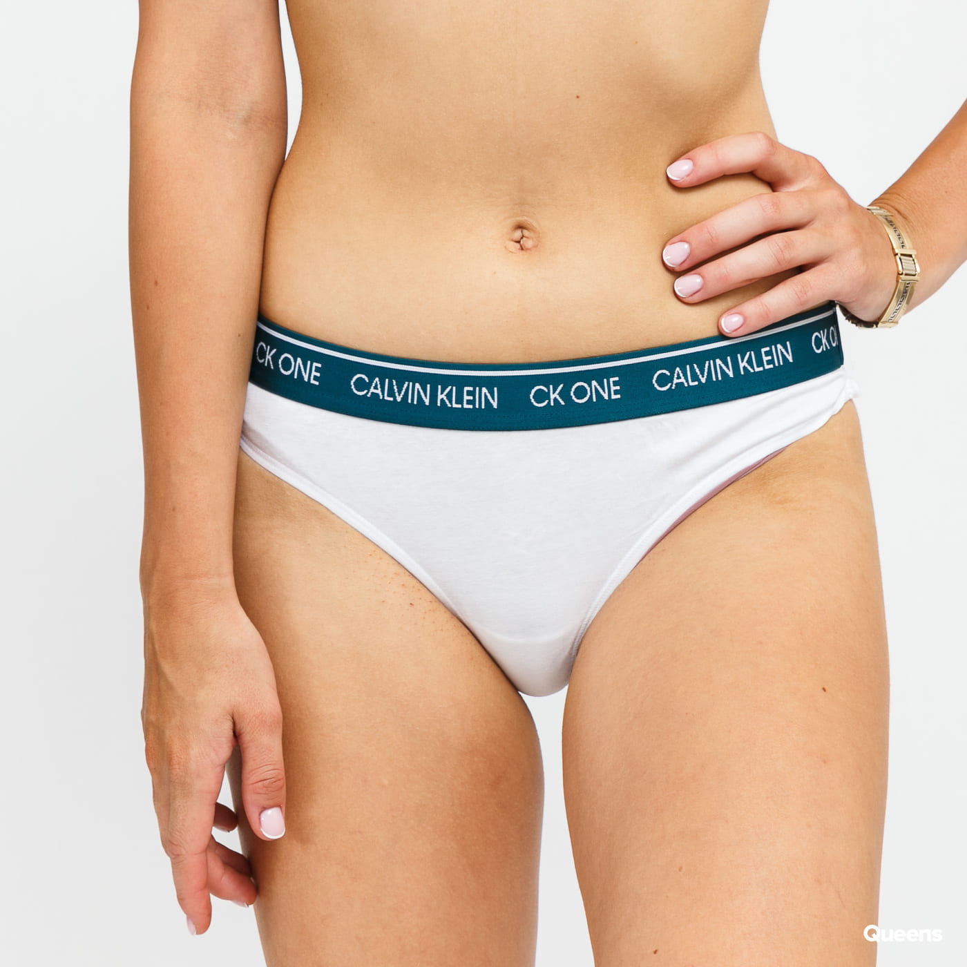 гащички CALVIN KLEIN ONE Thong 7Pack Бяло | QF6574E-IXK, 0
