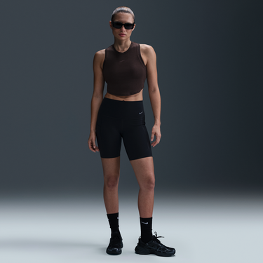 Слънчеви очила Nike Nike Sportswear Chill Knit Slim-Fit Cropped Ribbed Tank Top Черно | FB8279-220, 3
