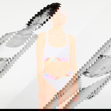Сутиен CALVIN KLEIN Organic Cotton Bralette Pride Бяло | QF6825E 100, 1