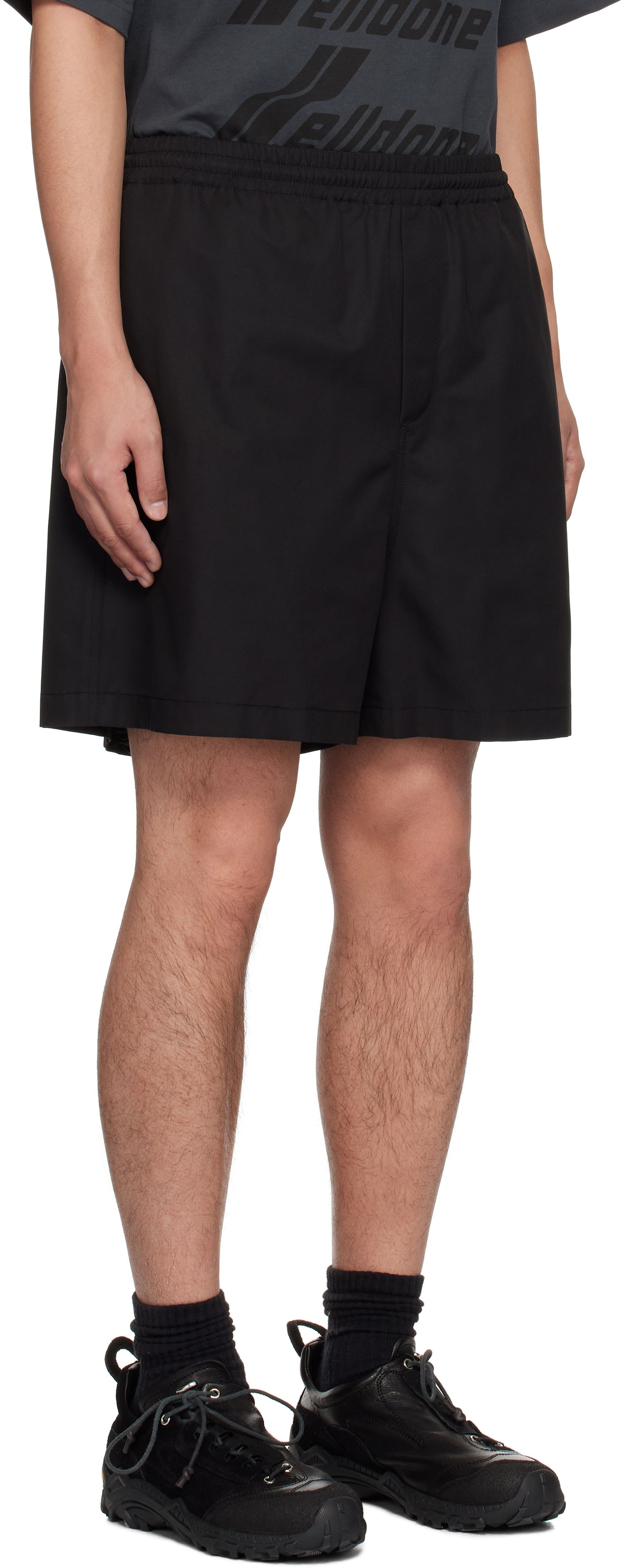 Къси панталони We11done We11done Track Shorts Черно | WD-PT0-25-211-M-BK, 1