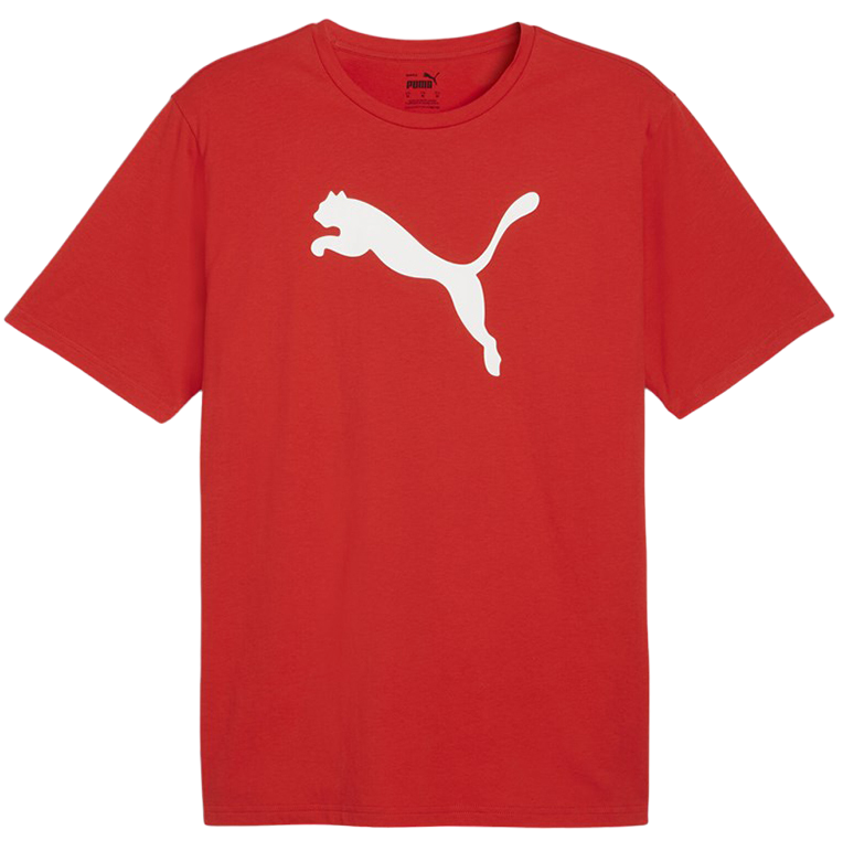 Тениска Puma teamRISE Logo Jersey Cotton Червено | 658705-01