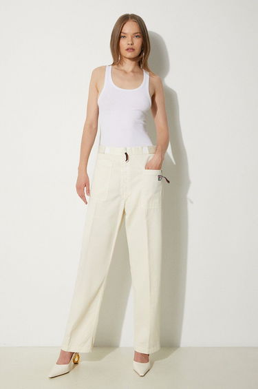 Карго панталони FILA Fila x Aries High Waist Pant Бяло | 42PS24PA010122690269, 4