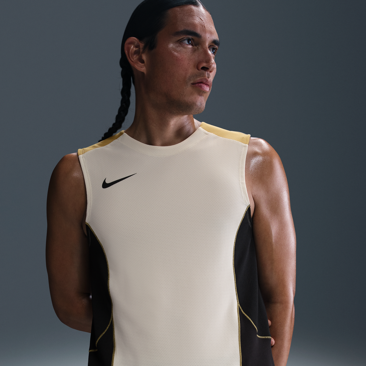 Потник Nike Nike Strike+ Dri-FIT Sleeveless Soccer Jersey Бежово | HJ4193-110, 0