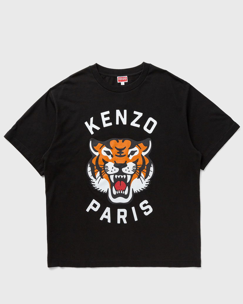 Тениска KENZO LUCKY TIGER OVERSIZE TEE men Черно | FE68TS0094SG.99J