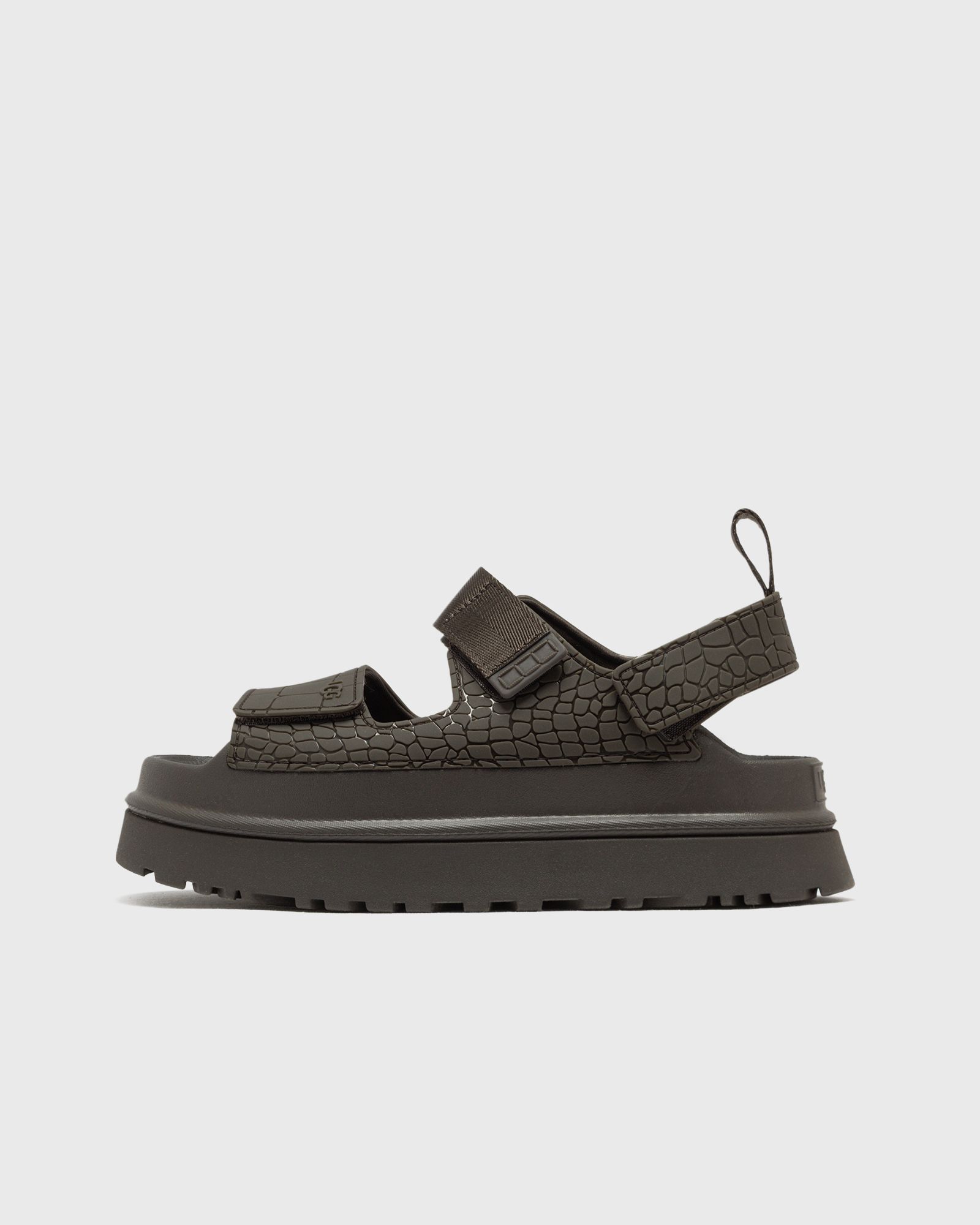 GOLDENGLOW Embossed Platform Sandal, 0