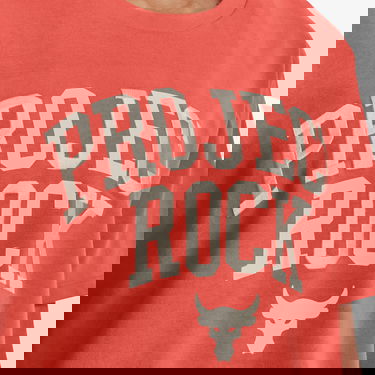 Тениска Under Armour Project Rock Heavyweight Campus T-Shirt Червено | 1377449-872, 3