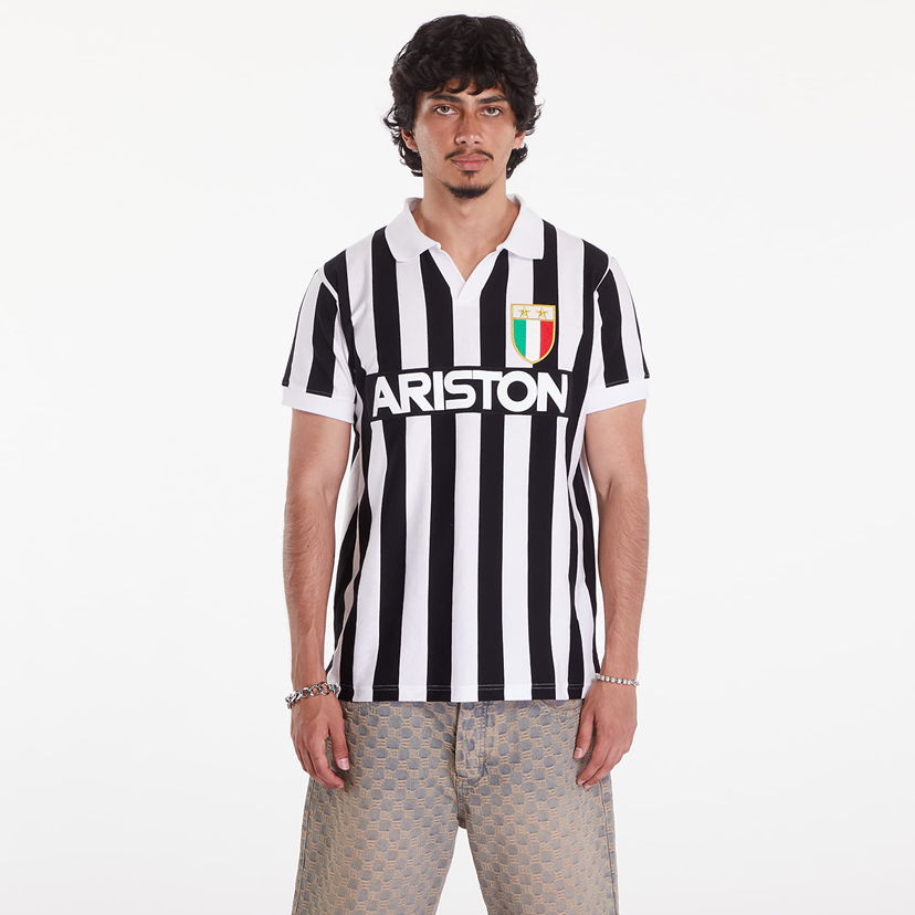 Фланелка COPA Juventus FC 1984 - 85 Retro Football Shirt Черно | 147-020