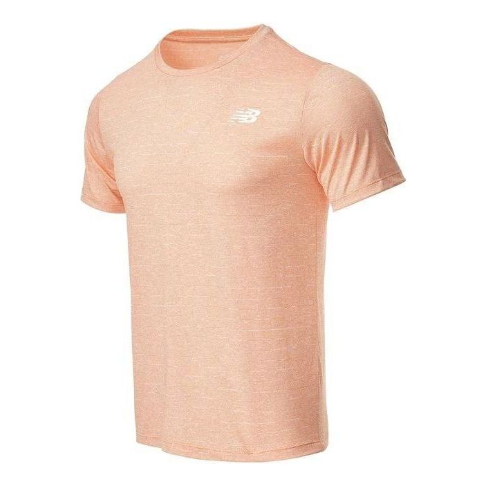 Тениска New Balance Tenacity Heather Tech T-Shirt Оранжево
 | AMT01012-2