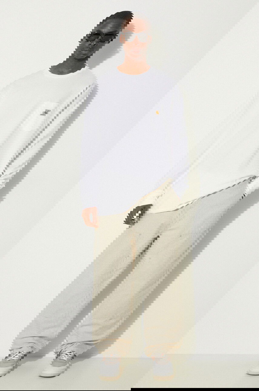 Панталони Carhartt WIP Walter Double Knee Pant Бежово | I033580.502, 1