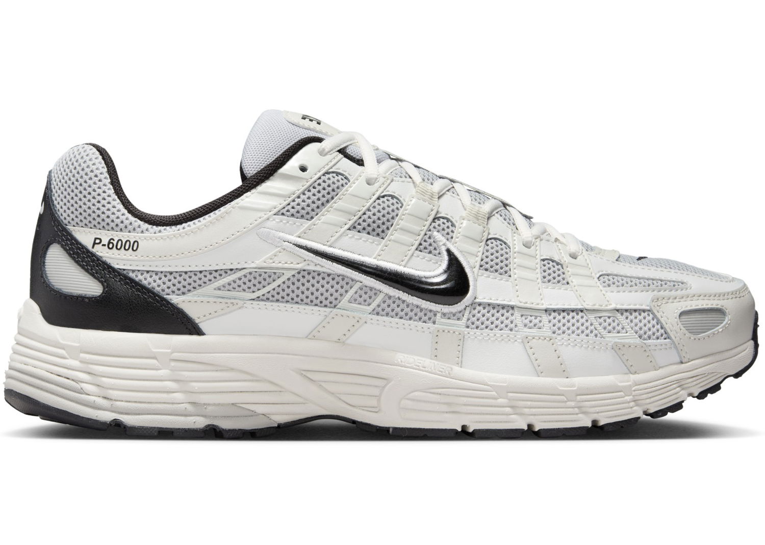 Кецове и обувки Nike P-6000 Platinum Tint Black Бяло | HJ3488-001, 0
