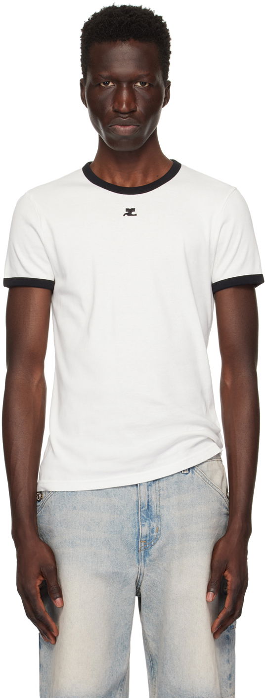 Courrèges Signature Contrast T-Shirt