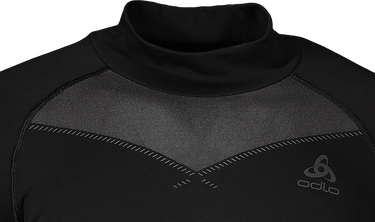 Тениска Odlo Odlo Performance Fundamentals Light Turtle Neck Long Sleeve Underwear Shirt Черно | 197452-15000, 4