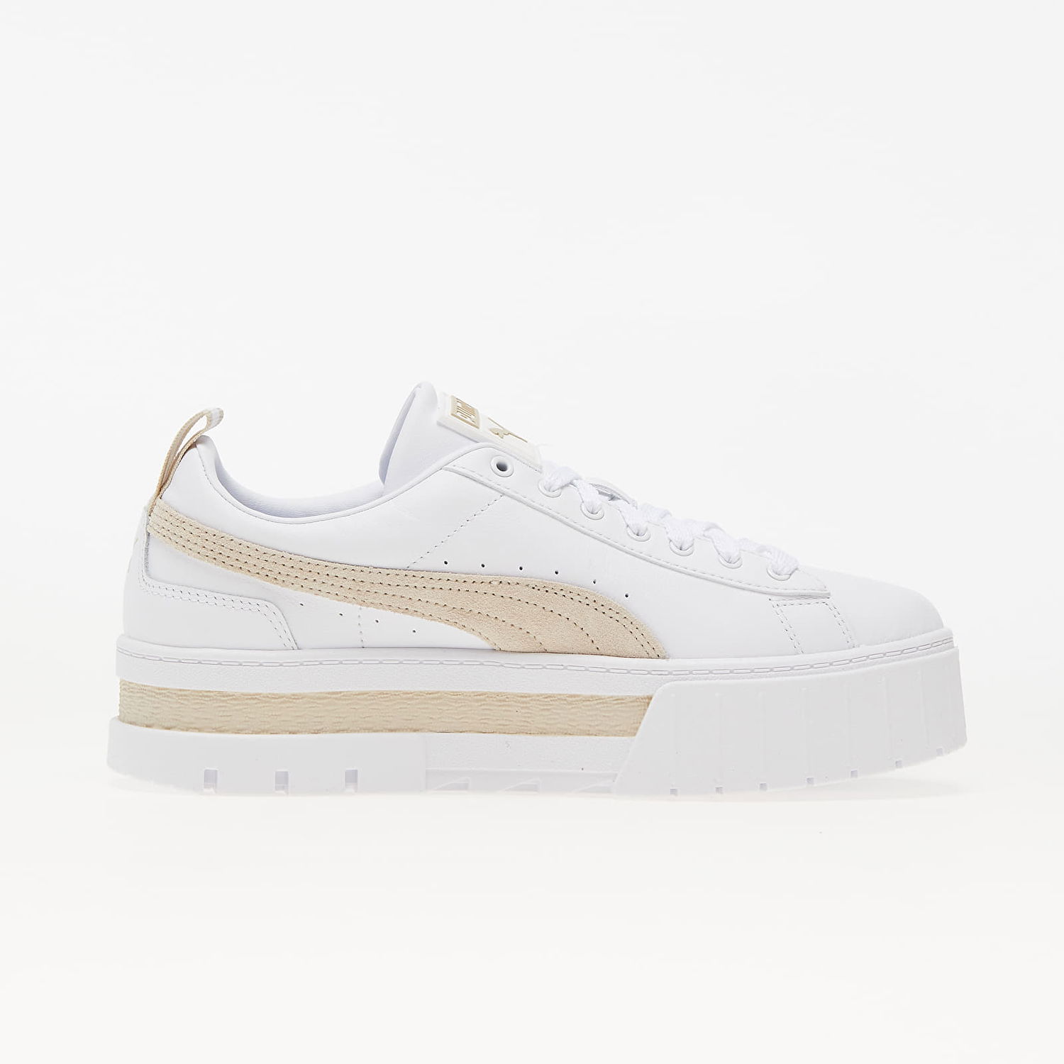 Кецове и обувки Puma Mayze Leather W Бяло | 38198302, 1