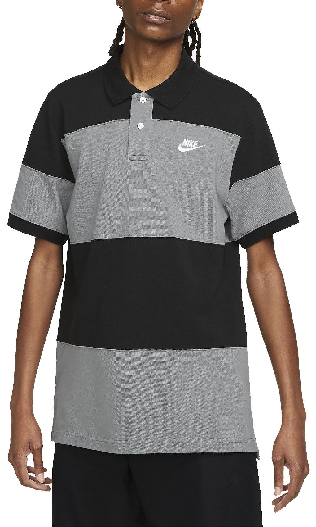 Поло тениска Nike Nike Sportswear SPE Matchup Polo Shirt Сиво | dm6950-010, 0