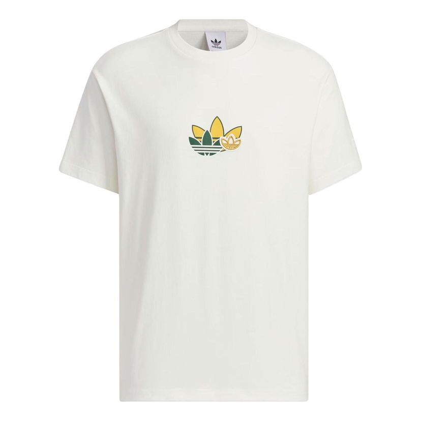 Фланелка adidas Originals Originals Trefoil Graphic T-Shirt Бяло | IN1043
