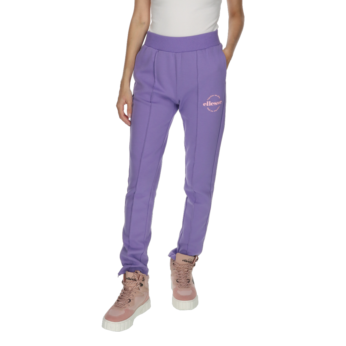 Спортни панталони Ellesse Open Hem Track Pants Лилаво | ELA231F101-07, 0