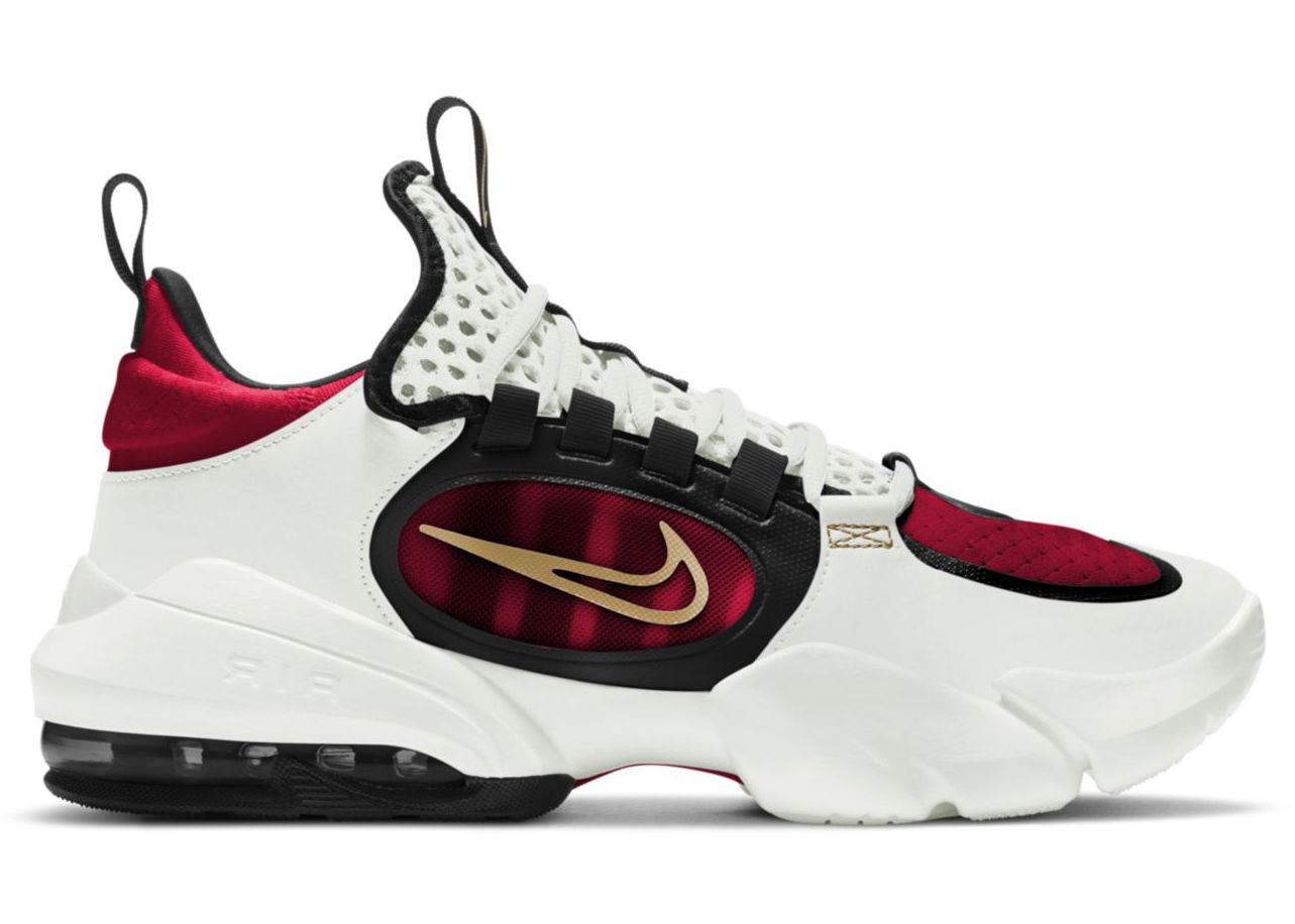 Кецове и обувки Nike Air Max Alpha Savage 2 White University Red Бяло | CK9408-176, 0