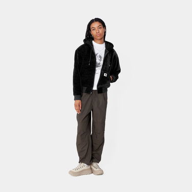 Суитчър Carhartt WIP Active Fleece Zip-Up Hoodie Черно | I033905_8, 3