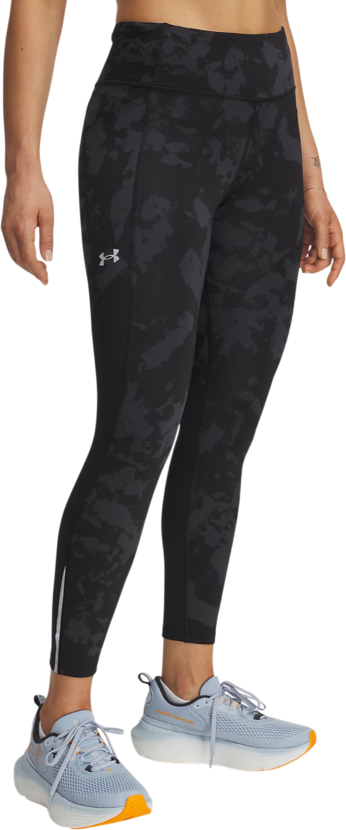Чорапи Under Armour Under Armour UA Launch Ankle Print Tights Черно | 1369772-009, 0