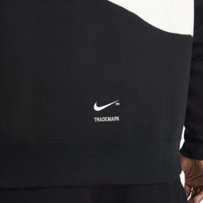 Суитчър Nike Sportswear Swoosh Tech Fleece Pullover Hoodie Черно | DD8222-010, 1