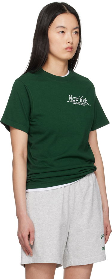 Тениска Sporty & Rich Sporty & Rich NY 94 T-Shirt Зелено | TO043606034GR10, 4