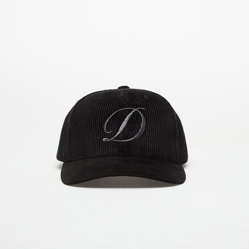 Шапка с козирка Dime DIME Corduroy Full Fit Cap Черно | DIMESU2525BLK