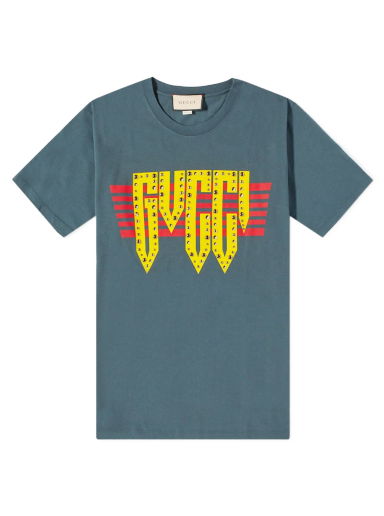 Тениска Gucci Rock Tee Зелено | 616036-XJEUD-1117