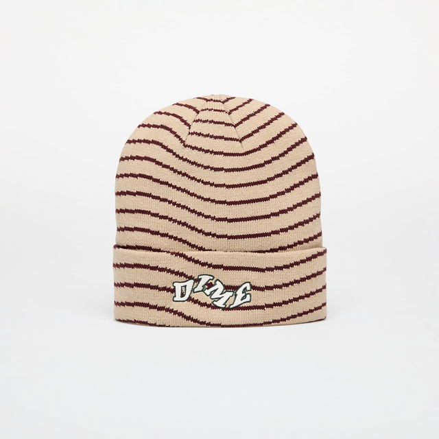 College Wave Cuff Beanie Tan Universal