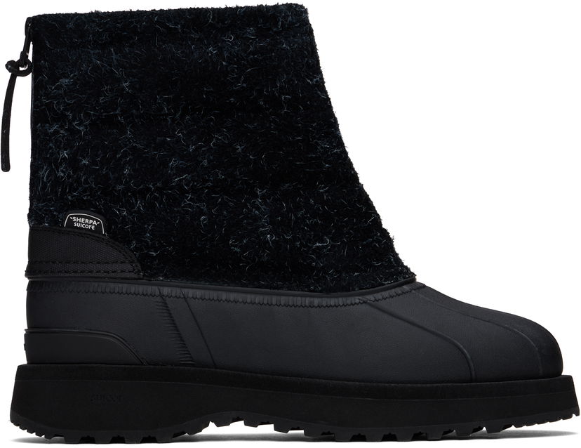 Облекло SUICOKE Suicoke BOWAL-HSTRwpab Sherpa Boots Черно | OG-378HSTRwpab