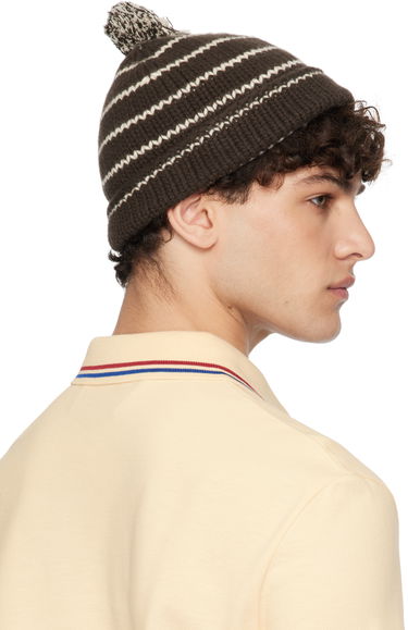 Шапка Valentino 'Chez ' Knitted Wool Beanie Черно | 6Y2HB02JSNW, 2