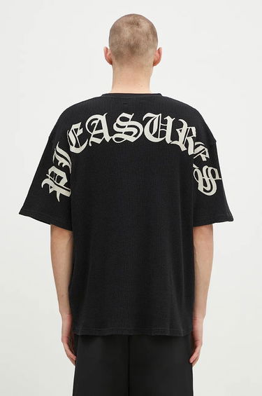 Тениска Pleasures Neural Thermal Shirt With Print Черно | P24F048, 0