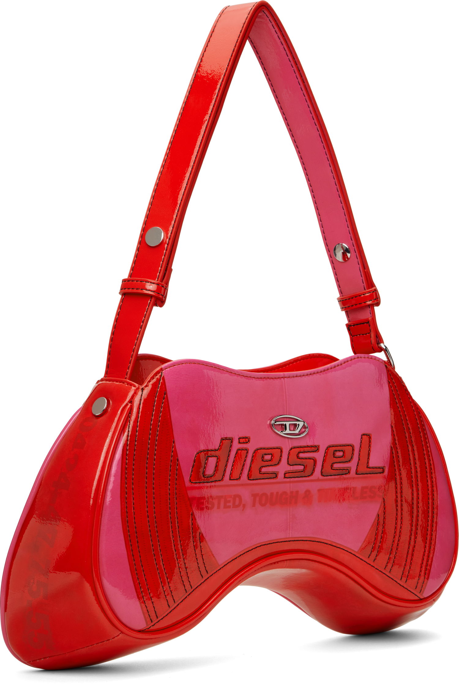 Дамска чанта Diesel Play Shoulder Bag Червено | X10201 P8071, 1