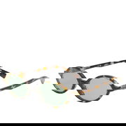 Tortoiseshell Oval Sunglasses