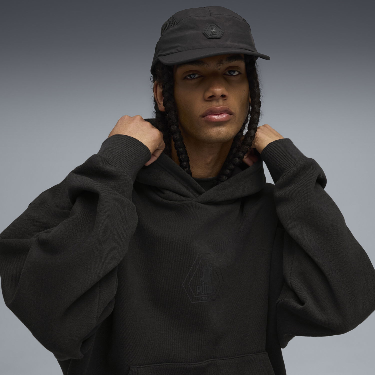 Шапка с козирка Puma PUMA x SKEPTA Mesh Panel Baseball Cap Черно | 026800_01, 1