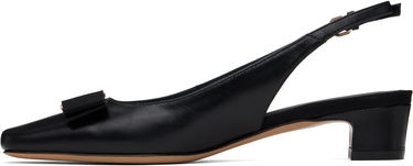 Кецове и обувки FERRAGAMO Salvatore Ferragamo Iconic Bow Slingback Heels Черно | 781739, 2