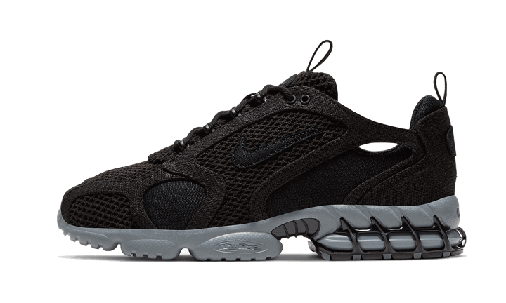 Кецове и обувки Nike Stussy x Air Zoom Spiridon Caged 2 ''Black Cool Grey'' Черно | CQ5486-001, 0