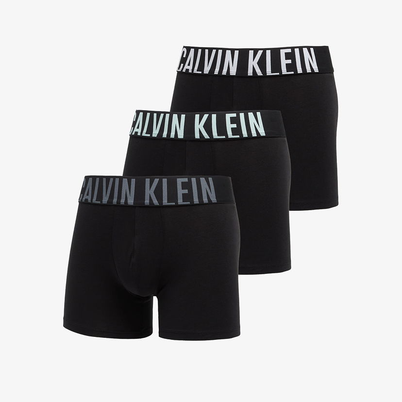 Боксерки CALVIN KLEIN Calvin Klein Intense Power Cotton Boxer Brief 3-Pack Черно | 000NB3609A ZDO