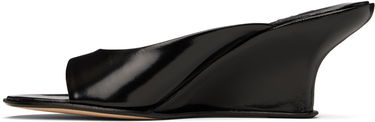 Облекло BY FAR BY FAR Caroo Wedge Mules Черно | MWFHO130LL032BK001PL, 2