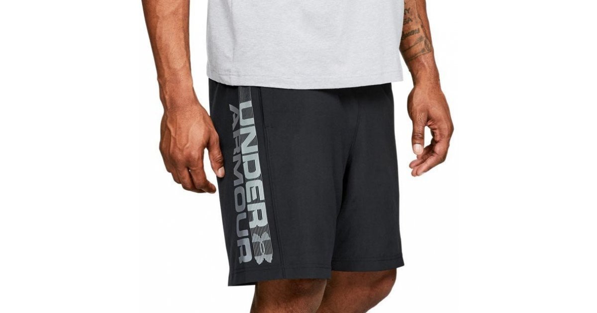 Къси панталони Under Armour Woven Graphic Wordmark Shorts Черно | 1320203-001, 1